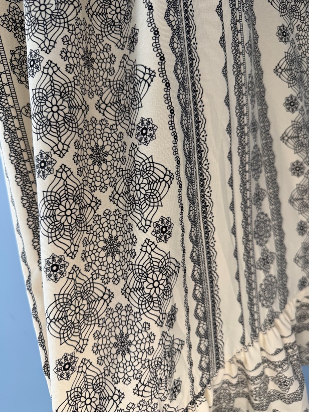 Ces Femme Jillian Bohemian Square Neck Mini Dress - Picture 12 of 14